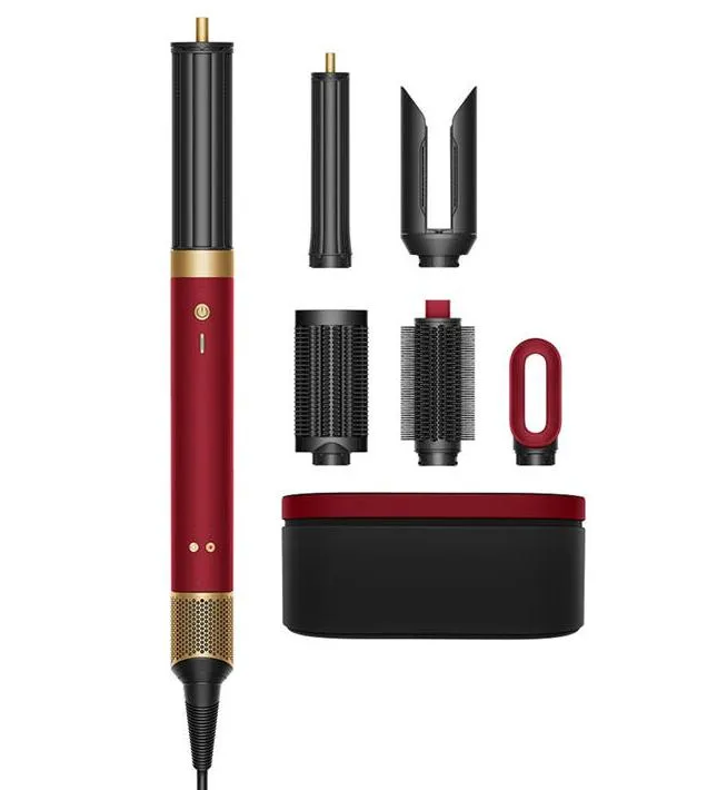 Dyson Airwrap Coanda 2x, красный бархат/золотой (Red velvet/Gold)