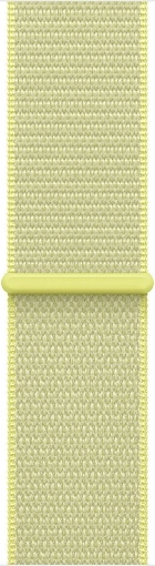 Apple Watch SE 3 Sport Loop 44 мм, «сияющая звезда», ремешок неоново-желтого цвета