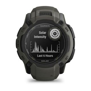 Умные часы Garmin Instinct 2X Solar 50 мм, темно-зеленый (010-02805-05)