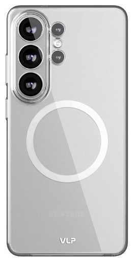 Чехол защитный "vlp" Puro Case с MagSafe для Samsung Galaxy S26 Ultra, прозрачный