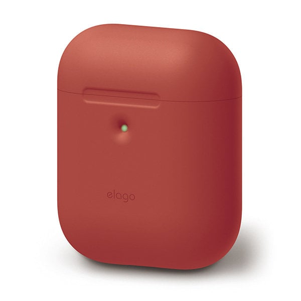 Чехол Elago Silicone case для AirPods 2, красный