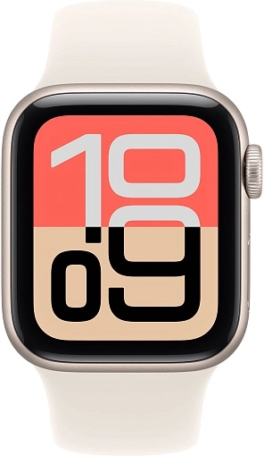 Apple Watch SE 3 40 мм, «сияющая звезда», ремешок цвета «сияющая звезда», размер M/L