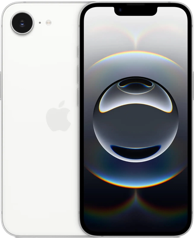 Apple iPhone 16e 512 ГБ, белый Dual SIM