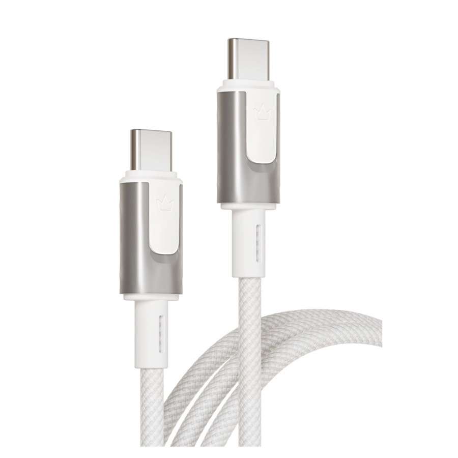 Кабель ''vlp'' Force Line 100W USB-C, 1.2m, белый